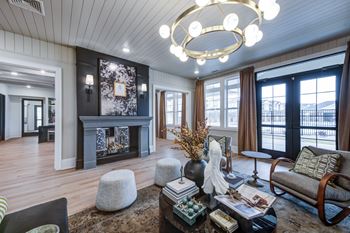 24/7 Luxury resident clubhouse with designer prep kitchen